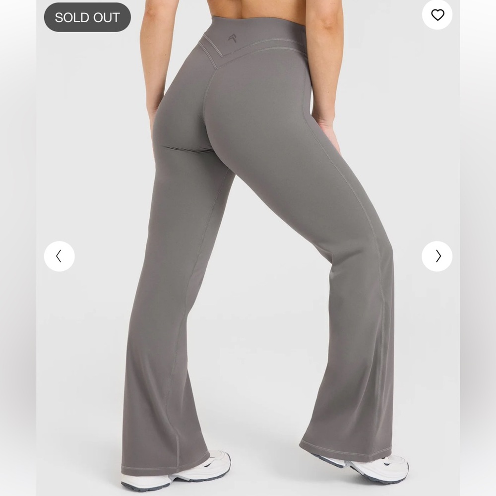 Oner Active UNIFIED-MOVE WRAP FLARED PANTS Ash Grey Medium